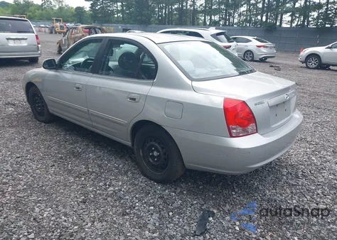 2004 Hyundai Elantra Gls/Gt z USA, uszkodzony, nr VIN KMHDN46D14U874503